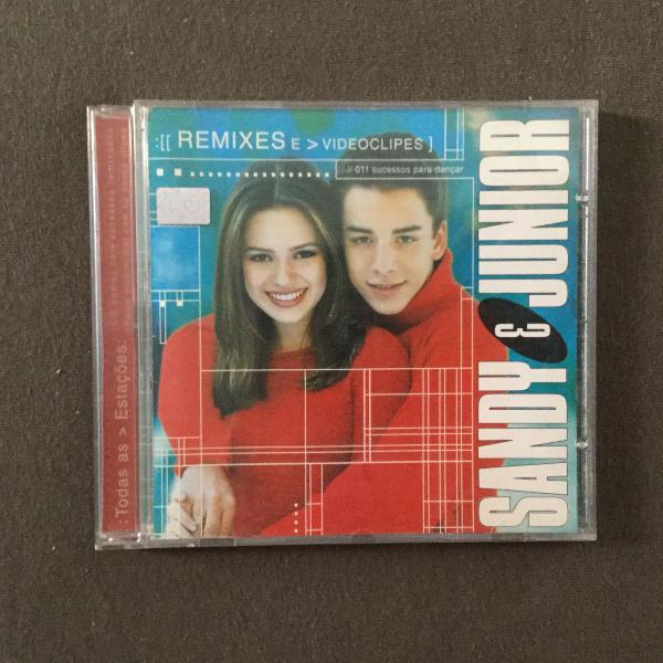 cd sandy e júnior remixes e videoclipes