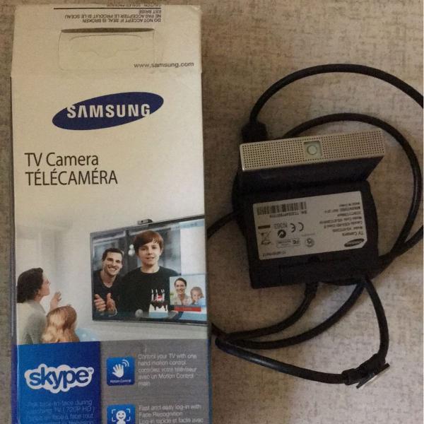 câmera para tv samsung