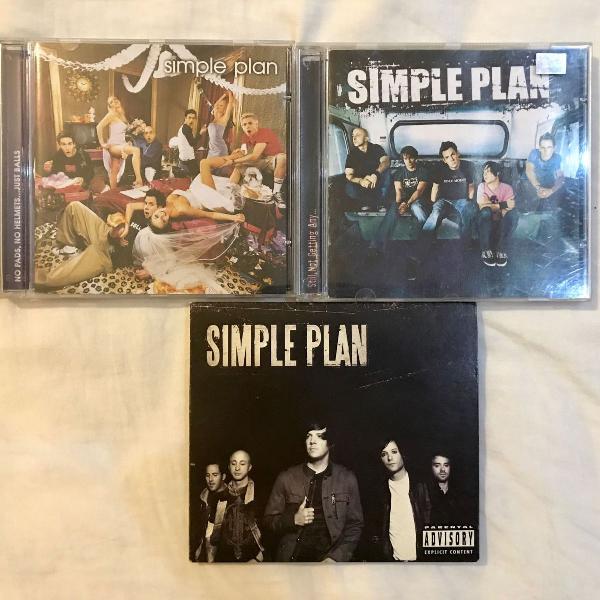 coleção cds simple plan