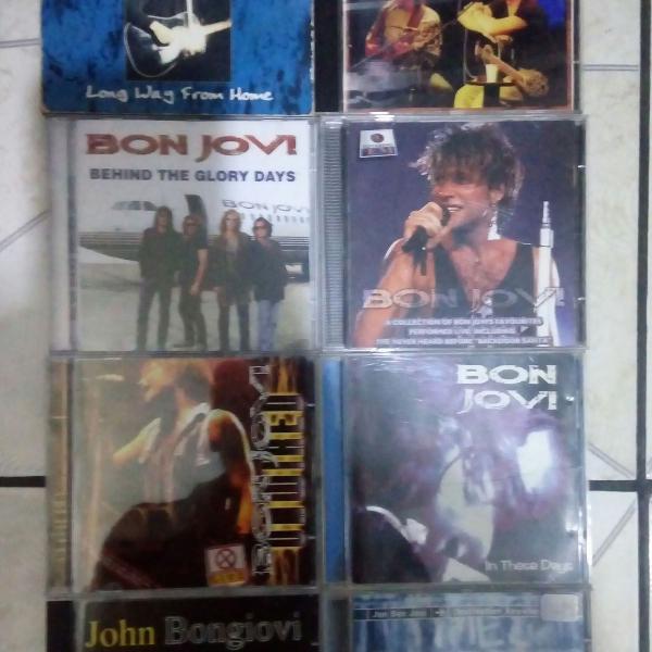 combo de cds originais banda bon jovi rarissimos