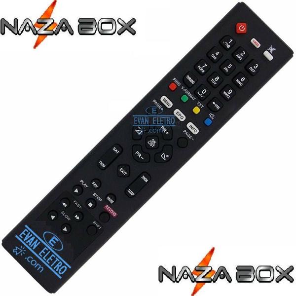 controle remoto receptor nazabox cable+ ip
