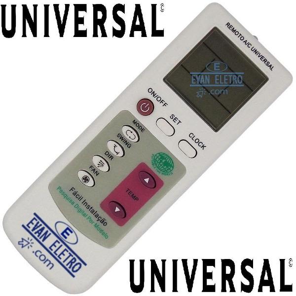 controle remoto universal ar condicionado max-100 (90