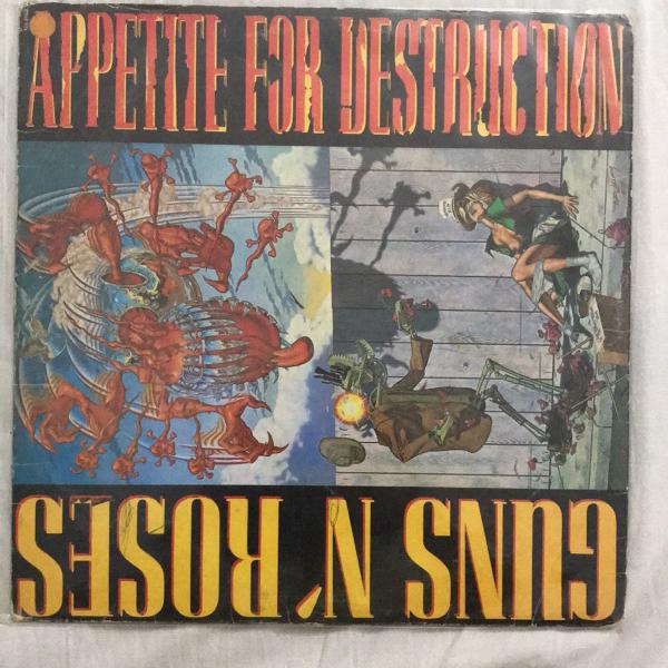 disco de vinil guns n roses appetite for destruction