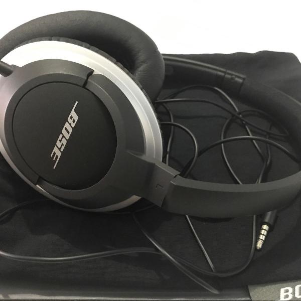 fone bose ae2 com fio e controle - pouquíssimo uso