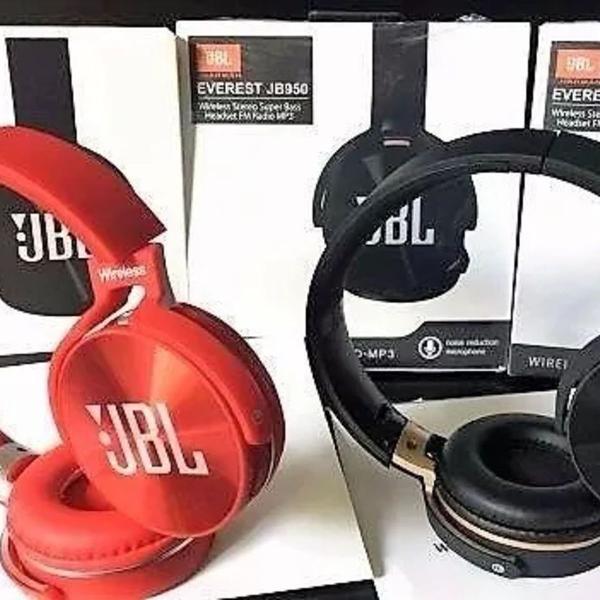 fone de ouvido jbl everest jb950,nas cores branco e preto