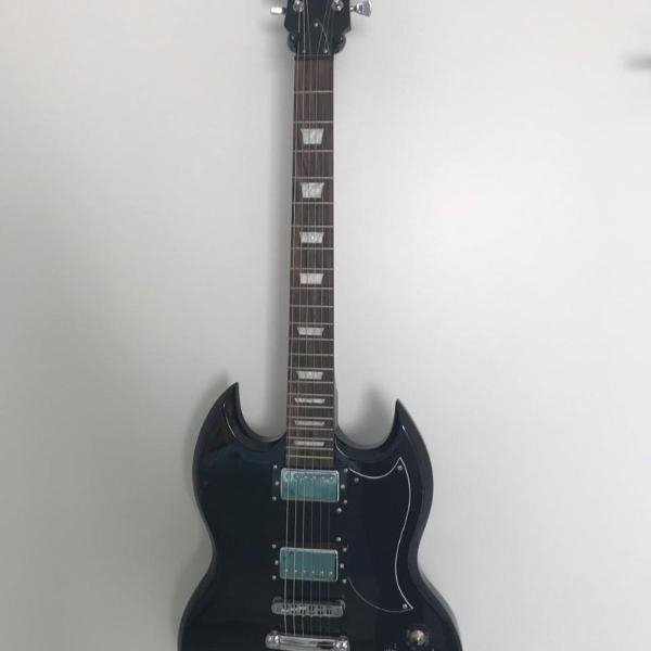 guitarra sg preta