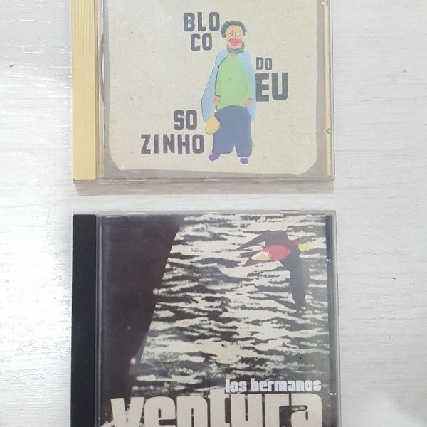 kit 2 CDs Los Hermanos Ventura e Bloco do eu sozinho