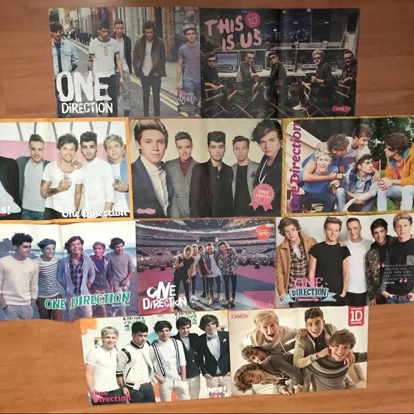kit 30 pôsteres one direction