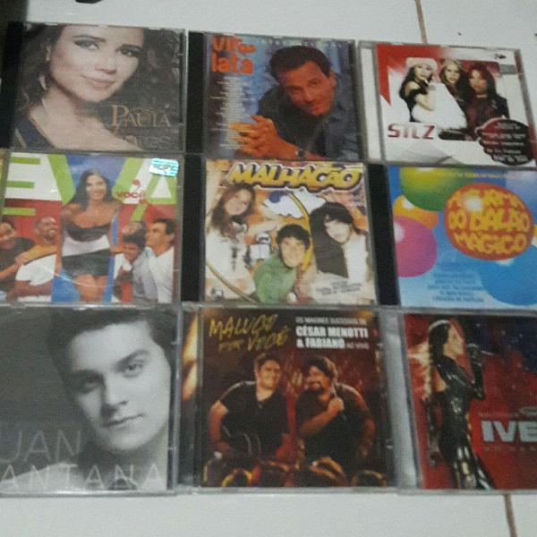 kit cds brasileiros originais
