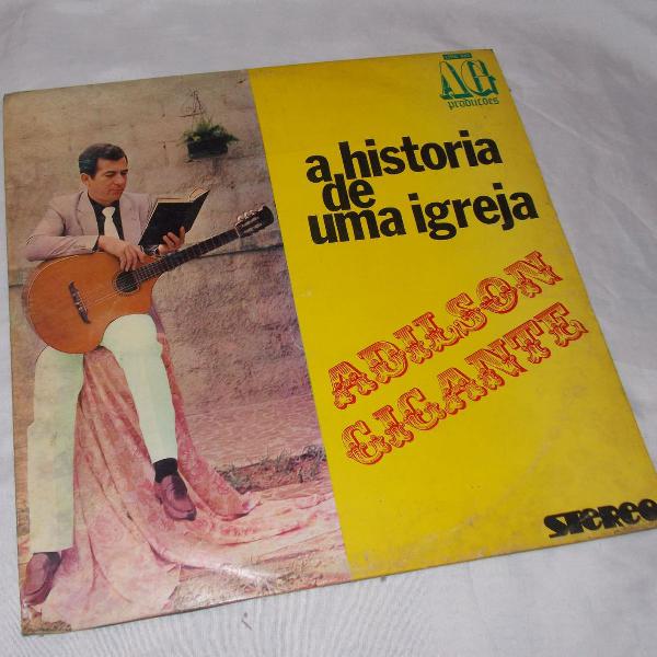 lp vinil adilson gigante a história de uma igreja