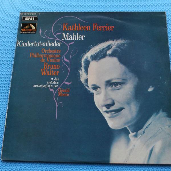 lp vinil kathleen ferrier - mahler