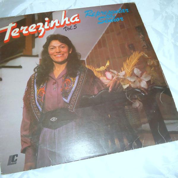lp vinil terezinha volume 5 representar ao senhor
