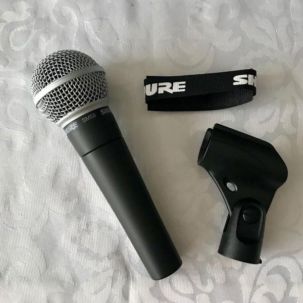 microfone vocal shure sm58