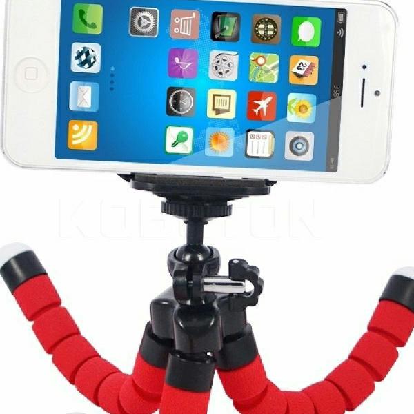 mini tripé flexível para câmera e celulares