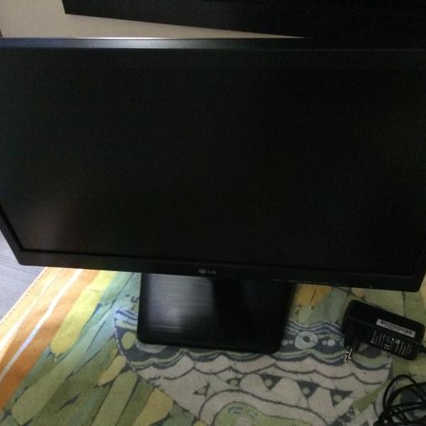 monitor lg flatron 20m37aa - quase sem uso