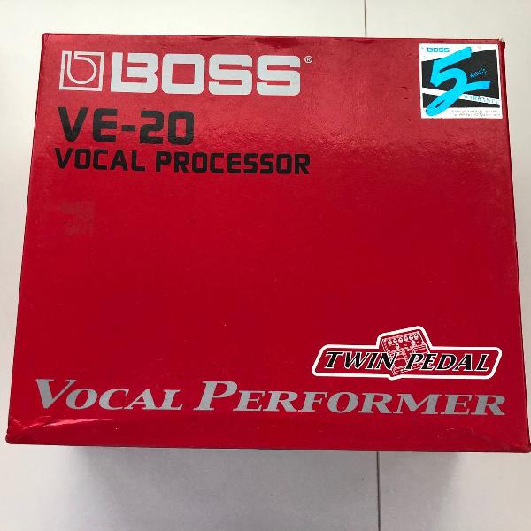 pedaleira ve-20 vocal processor