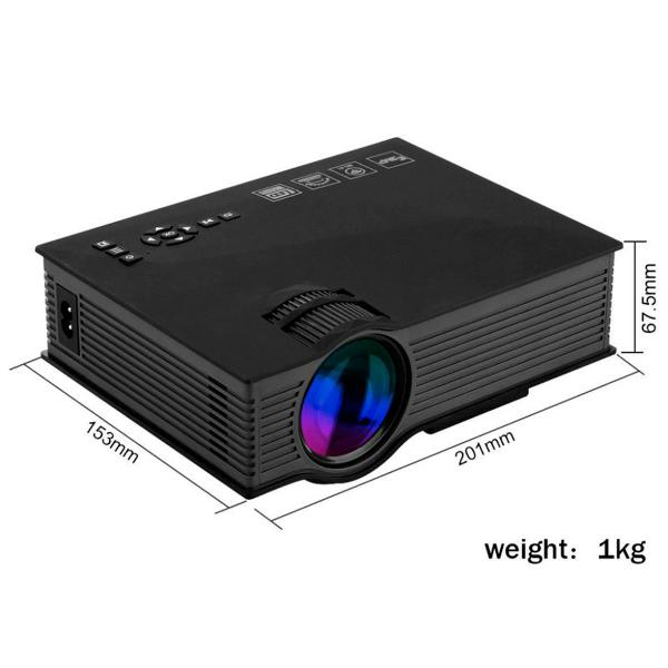 projetor unic projector led wi-fi ready 1200 lumens