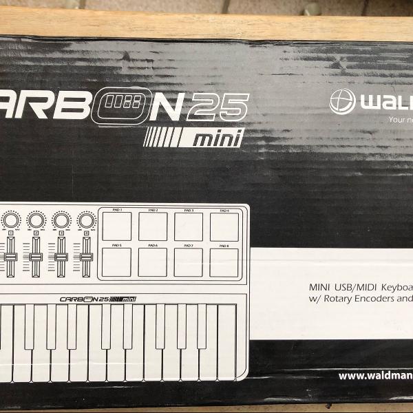 teclado waldman carbon mini 25