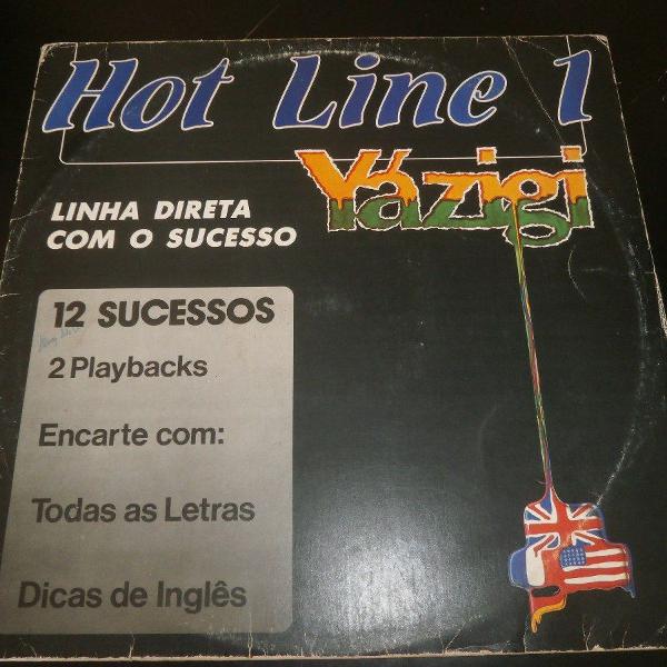 vinil lp - hot line volume 1 - yázigi