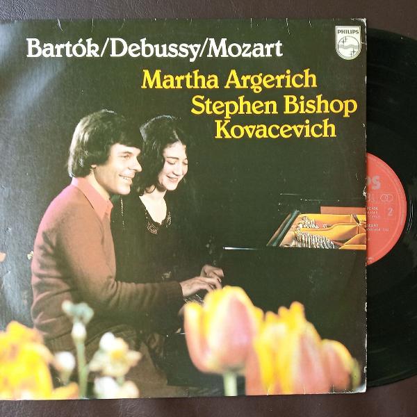 vinil - martha argerich - bartok/debussy/mozart