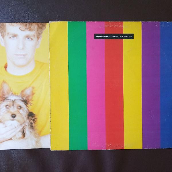 vinil pet shop boys - introspective