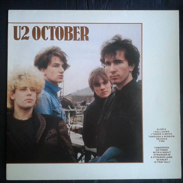 vinil u2 - october