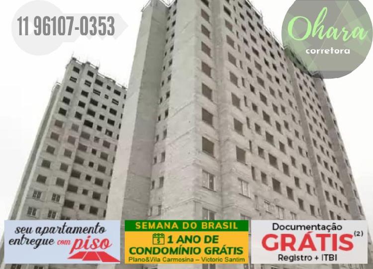 Apartamento com 2 Quartos à Venda, 42 m² por R$ 158.800