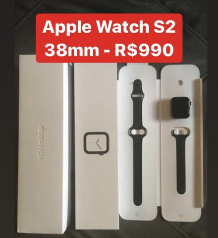 Apple Watch S2 38mm na Caixa Completo - Aceitamos Cartão