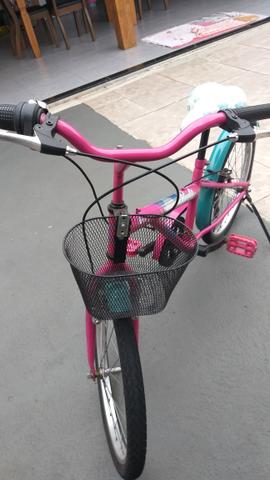 Bicicleta Aro 20 7 marchas - Barbie - Caloi