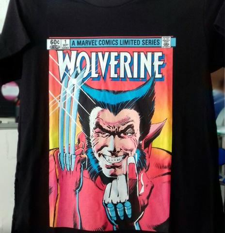 Camiseta Wolverine, X-men, Comics, Marvel, Frank Miller,geek