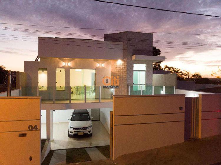 Casa, Jardim Imperial, 3 Quartos, 2 Vagas, 1 Suíte
