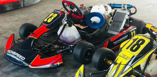 Kart techspeed dois motores (my 10 e Ktt)