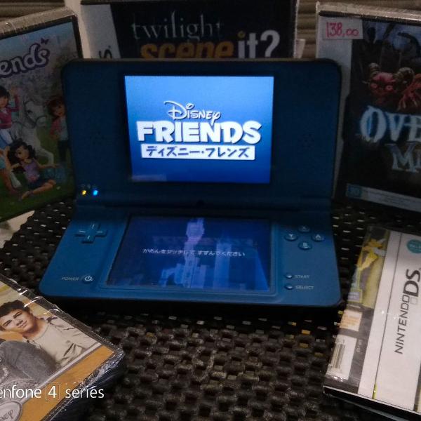 Nintendo Dsxl com 5 jogos