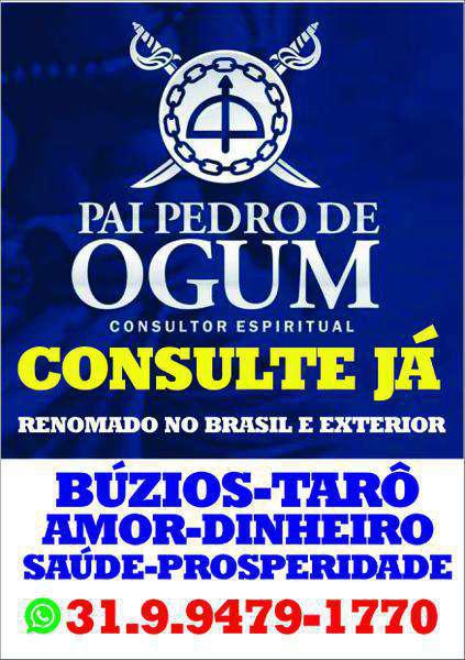Pai Pedro de Ogum - Consultor Espiritual