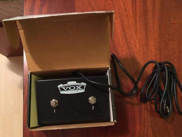Pedal Dual Footswitch Vox Vfs-2
