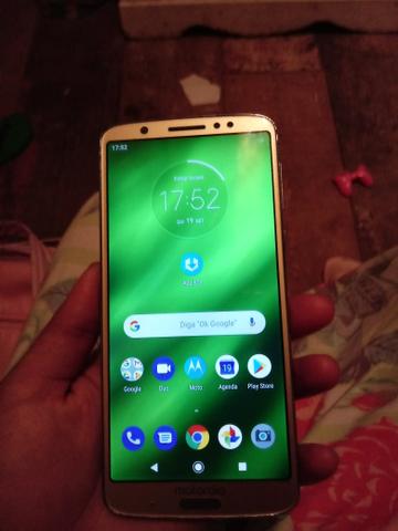 Vendo moto G6 Plus Barbada pra hoje