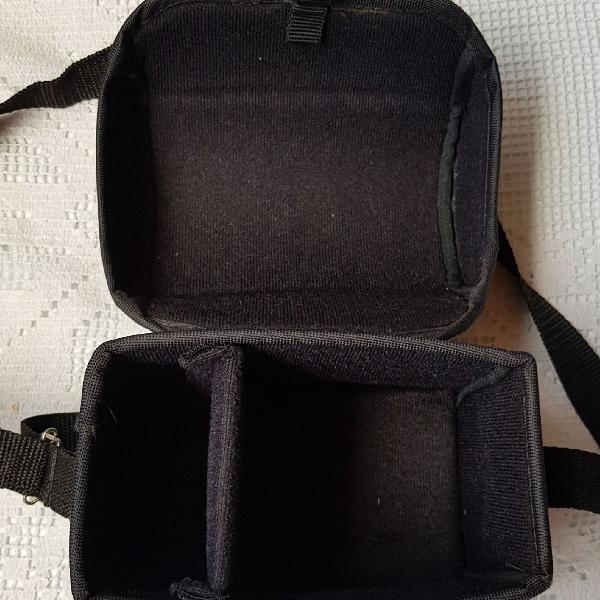 bolsa para máquina fotográfica com divisória móvel