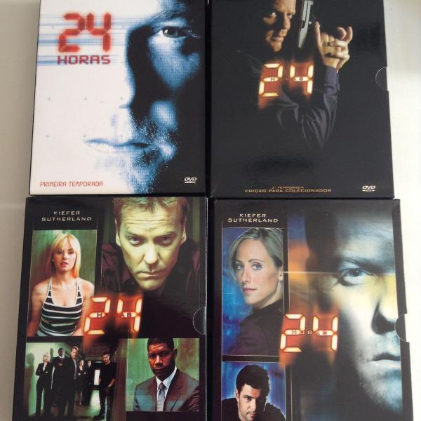 4 Temporadas da serie 24 Horas(Box Originais)