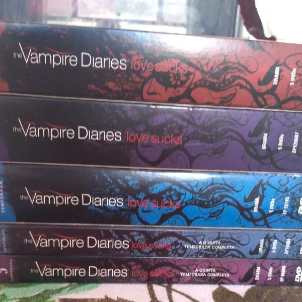 5 temporadas de diários de um vampiro