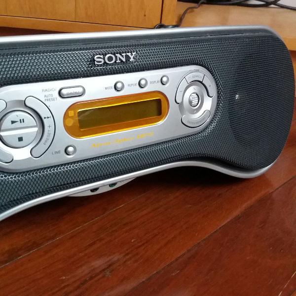 Boom box Sony Zs-SN 10 Silver compact MP3