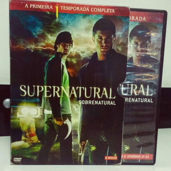 Box Supernatural: Sobrenatural 1ª temporada - 6 discos