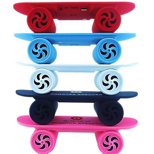 Caixa De Som Bluetooth Skate Speaker Sd Usb Portatil!!!