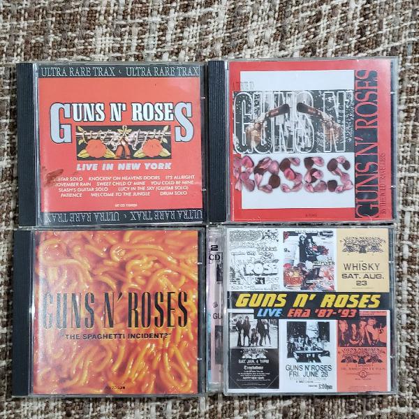 Cds Guns N Roses Kit Com 4 Spaghe
