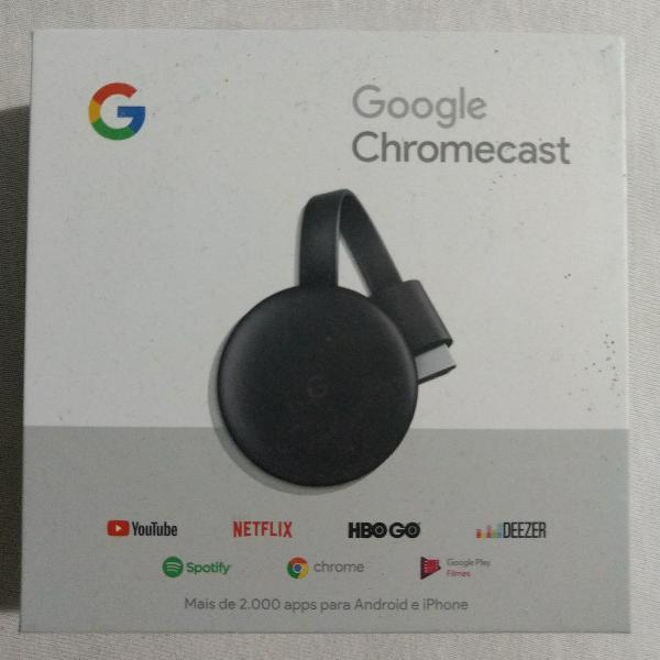 Chromecast 3. Versão 2019