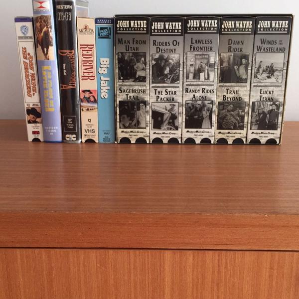 Coleção de VHS John Wayne