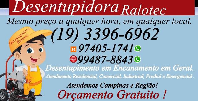 Desentupidora em campinas 3396-6962 no centro