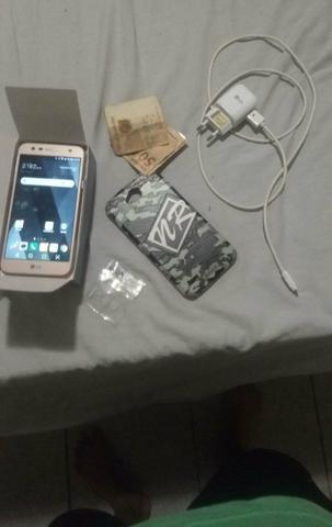 Vendo ou Troco lg k10 power TV, APARELHO 32GB + 2GB DE RAM,