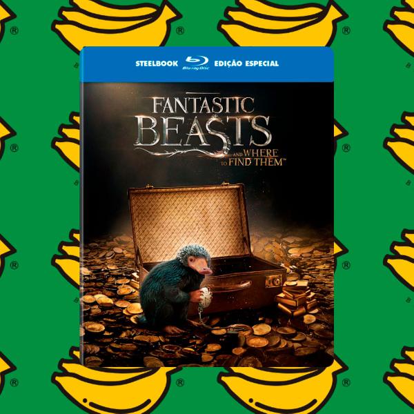 animais fantásticos e onde habitam - steelbook / bluray