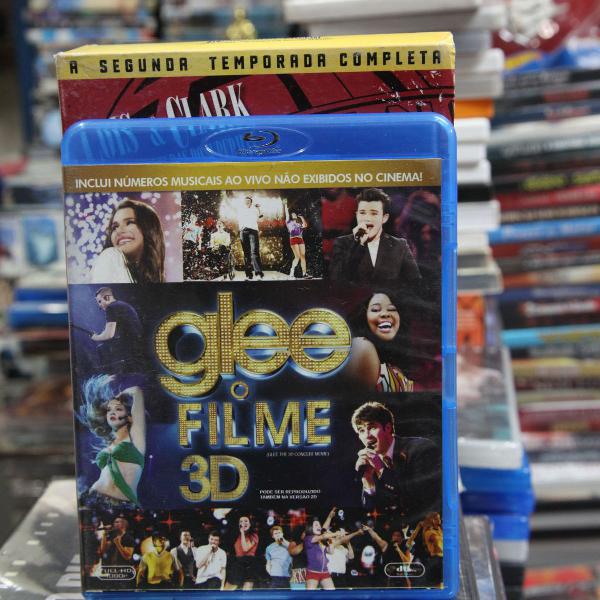 blu-ray 3d + blu-ray glee o filme