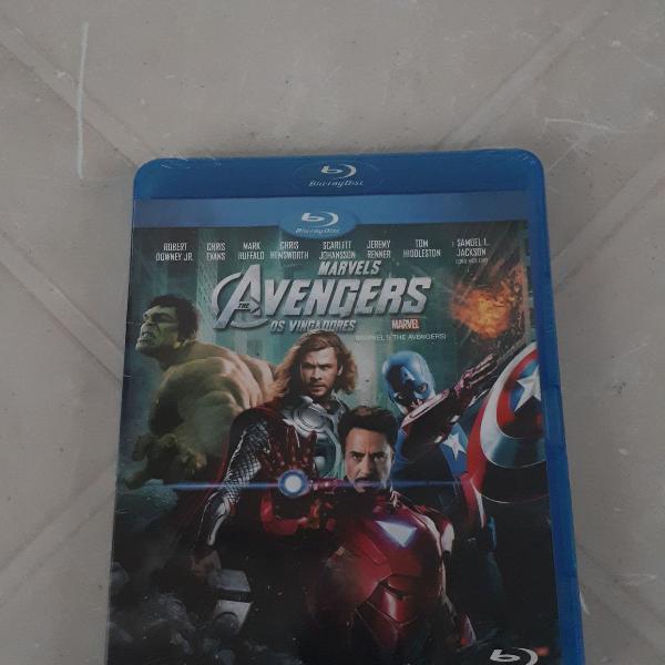 blu-ray - os vingadores - marvel